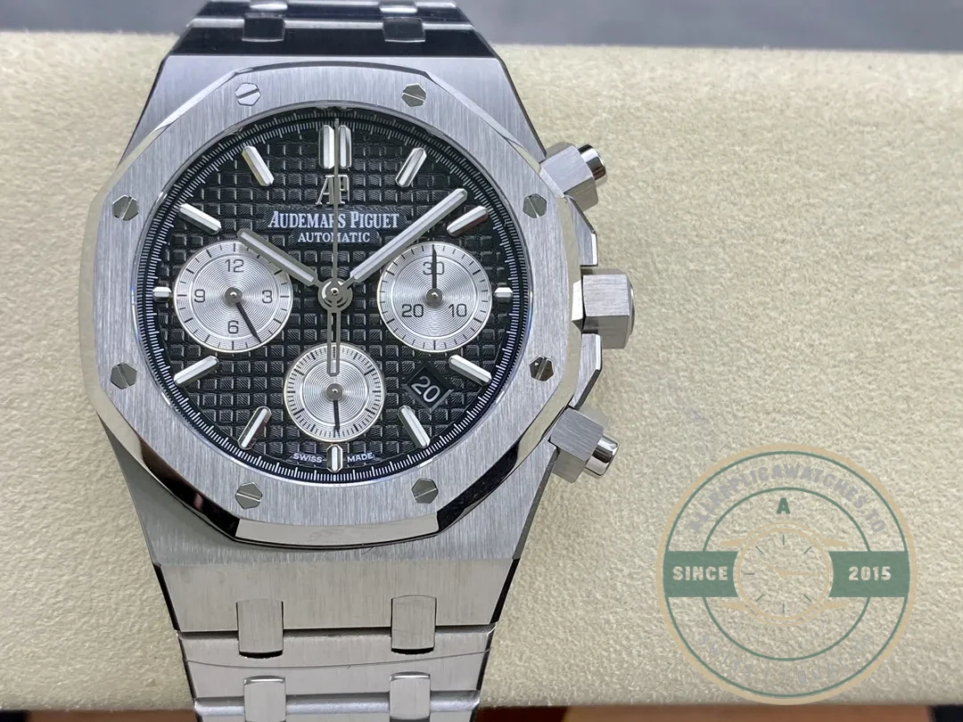 Superclone Audemars Piguet Royal Oak Black Dial 26331ST.OO.1220ST.02 - Budget Luxury Replica Watch