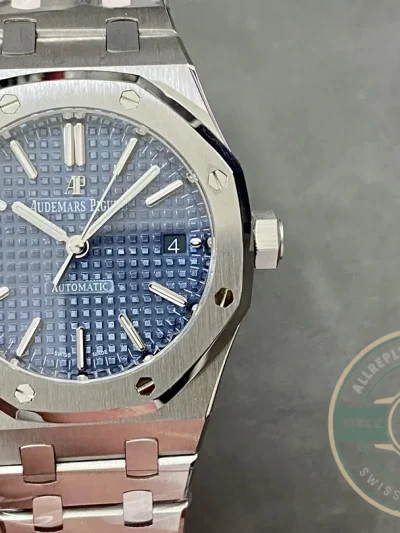 Superclone Audemars Piguet Royal Oak Blue Dial 15450ST 37mm - Affordable Luxury Replica Timepiece