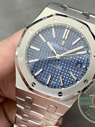 Superclone Audemars Piguet Royal Oak Blue Dial 15450ST 37mm - Best Quality Replica Watch