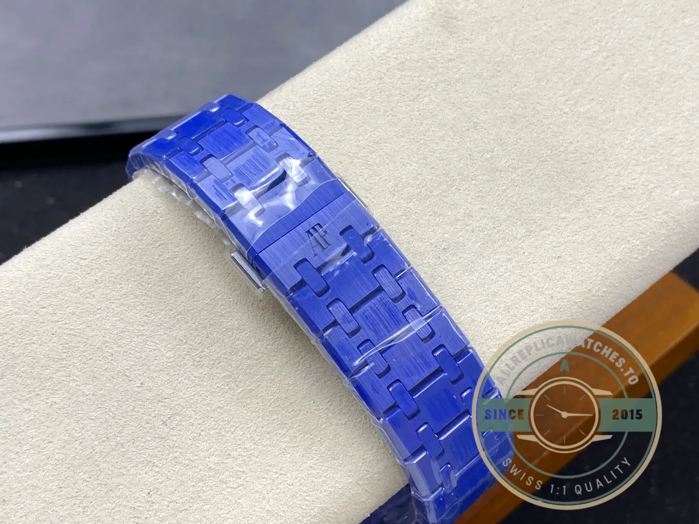 Superclone Audemars Piguet Royal Oak Blue Dial 15500 Ceramic - Luxury Replica Watch