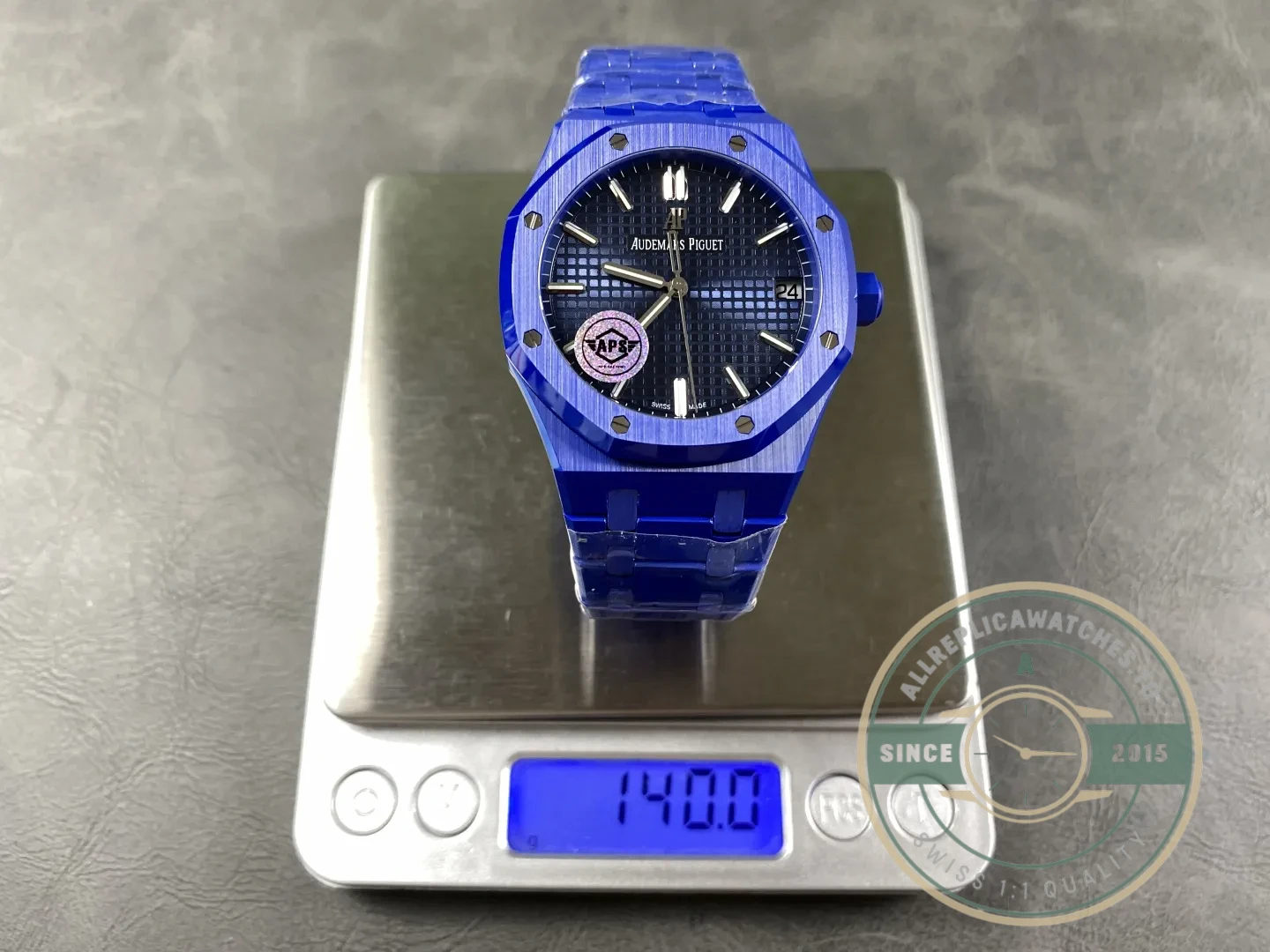 Superclone Audemars Piguet Royal Oak Blue Dial 15500 Ceramic - Affordable Luxury Replica Timepiece