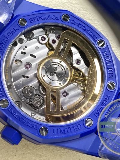 Superclone Audemars Piguet Royal Oak Blue Dial 15500 Ceramic - Affordable Super Clone Watch