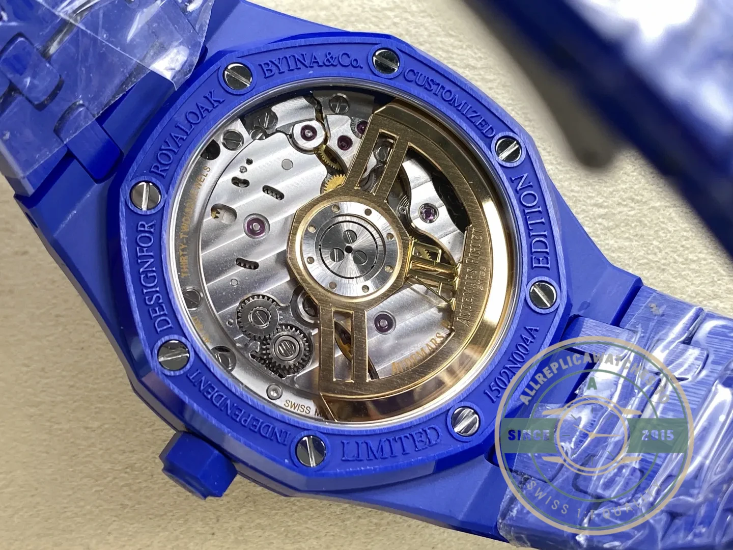 Superclone Audemars Piguet Royal Oak Blue Dial 15500 Ceramic - Affordable Super Clone Watch