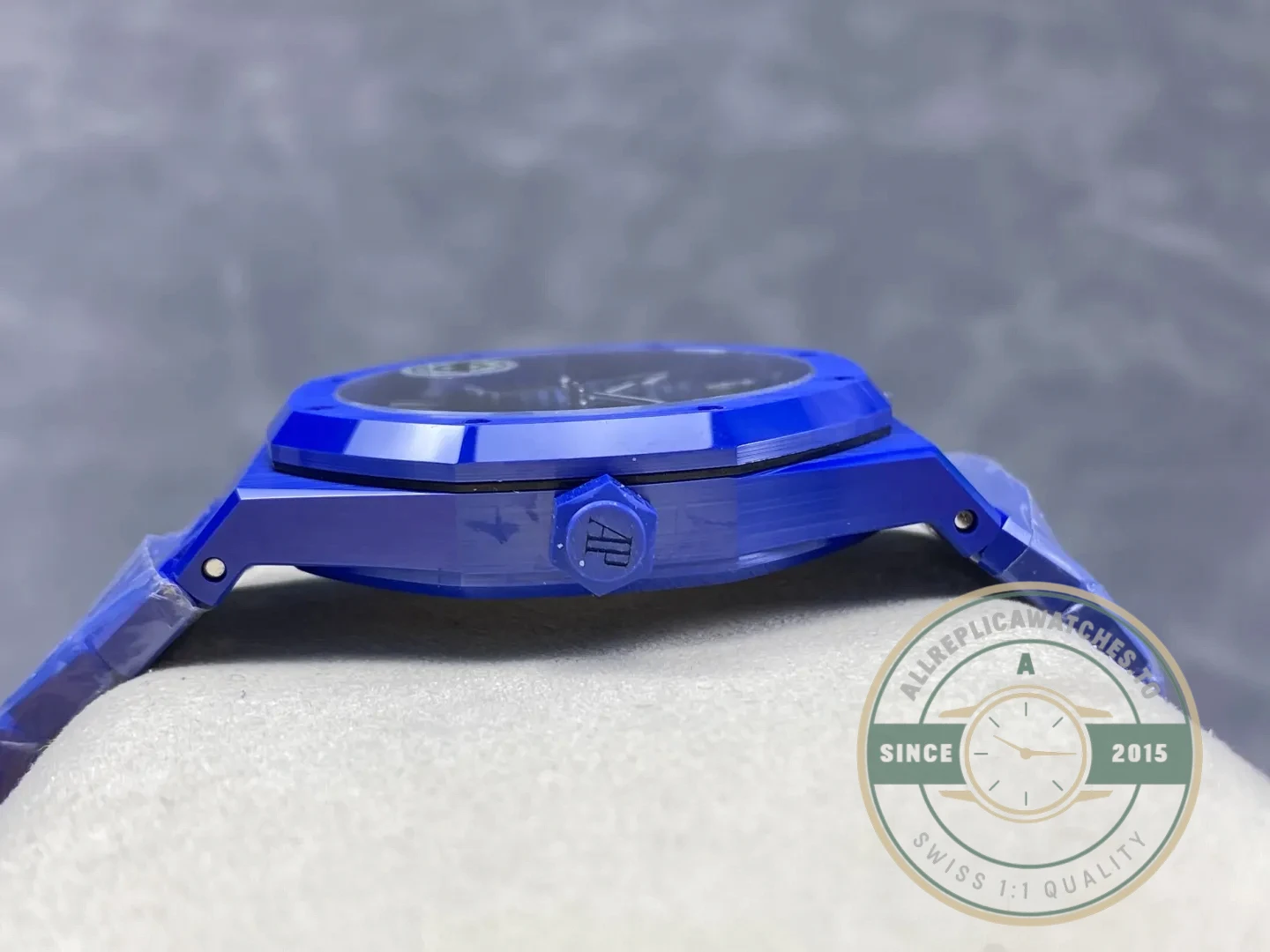 Superclone Audemars Piguet Royal Oak Blue Dial 15500 Ceramic - Top-Tier Swiss Replica Watch