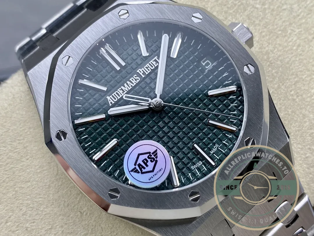 Superclone Audemars Piguet Royal Oak Green Dial 15510ST.OO.1320ST.09 41mm - Factory Super Clone Watch