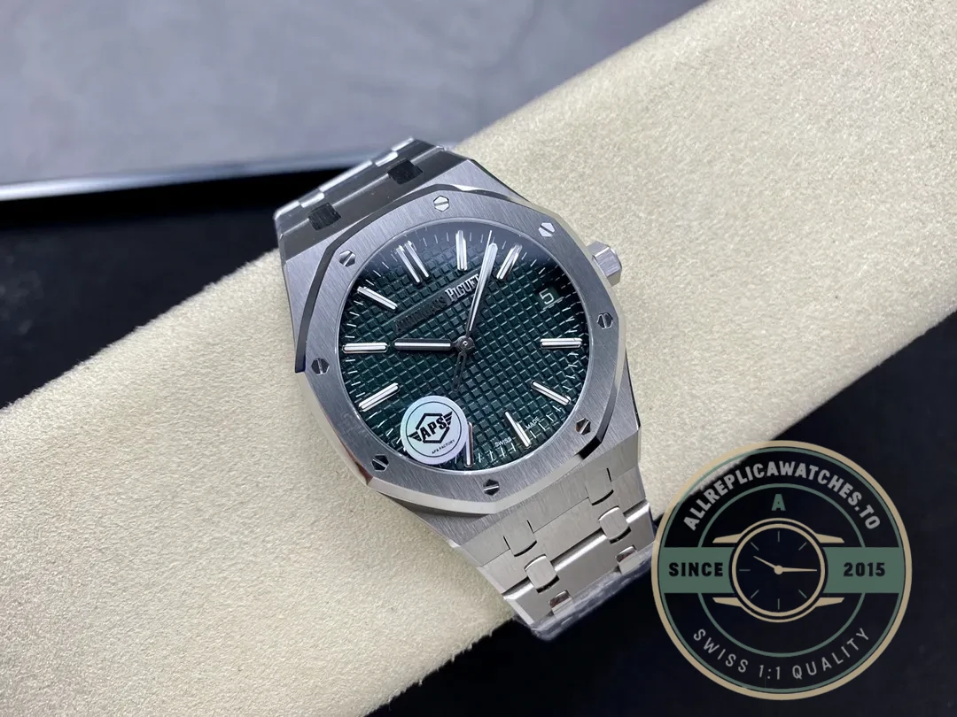 Superclone Audemars Piguet Royal Oak Green Dial 15510ST.OO.1320ST.09 41mm - Best Quality Replica Watch