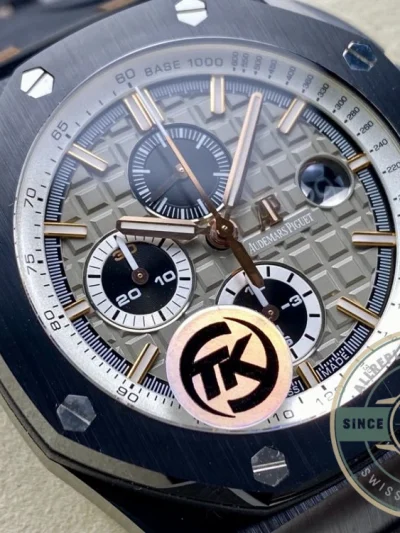 Super clone Audemars Piguet Royal Oak Offshore Black 26470ST.OO.A801CR.01 - Swiss-Made Clone Watch