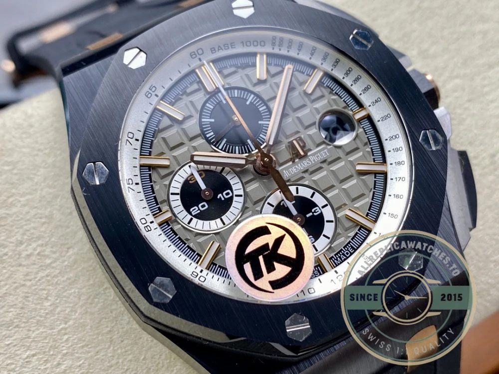 Super clone Audemars Piguet Royal Oak Offshore Black 26470ST.OO.A801CR.01 - Swiss-Made Clone Watch