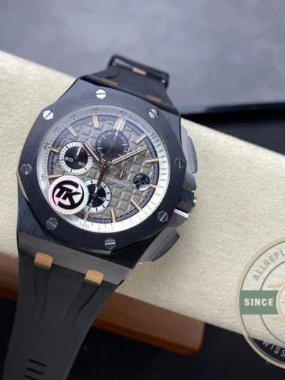Super clone Audemars Piguet Royal Oak Offshore Black 26470ST.OO.A801CR.01 - Swiss Movement Replica Watch