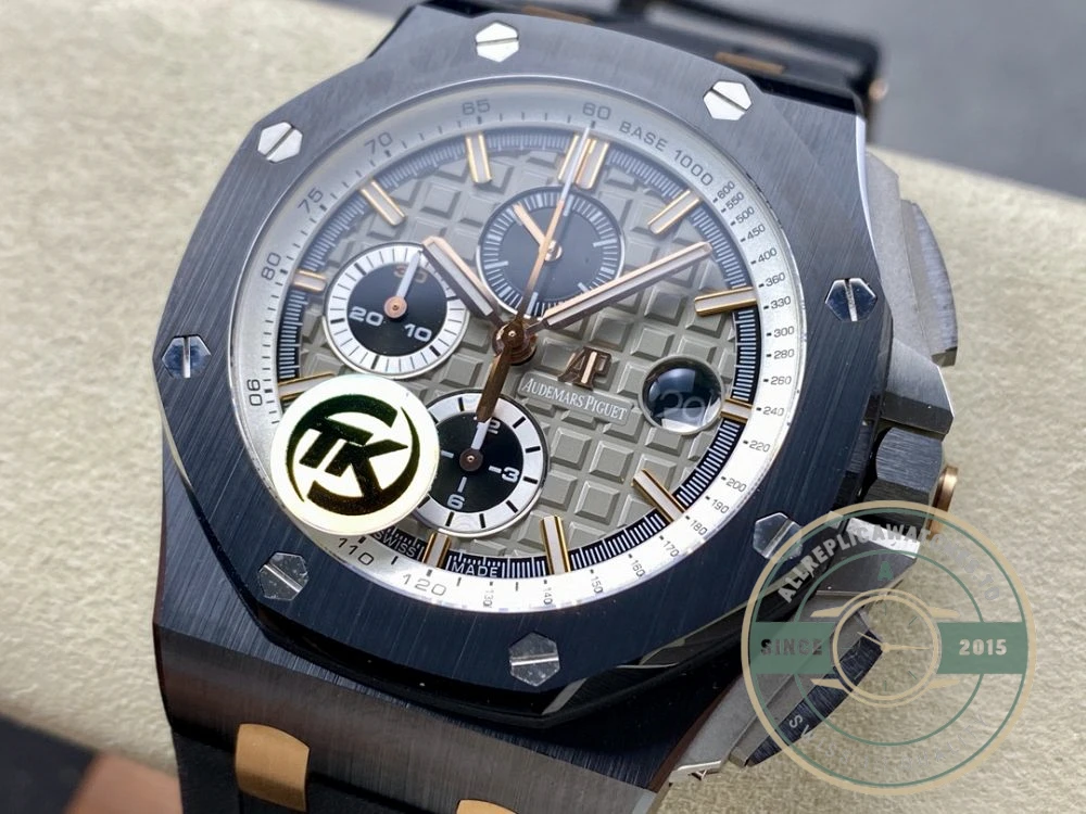 Super clone Audemars Piguet Royal Oak Offshore Black 26470ST.OO.A801CR.01 - Budget Luxury Replica Watch