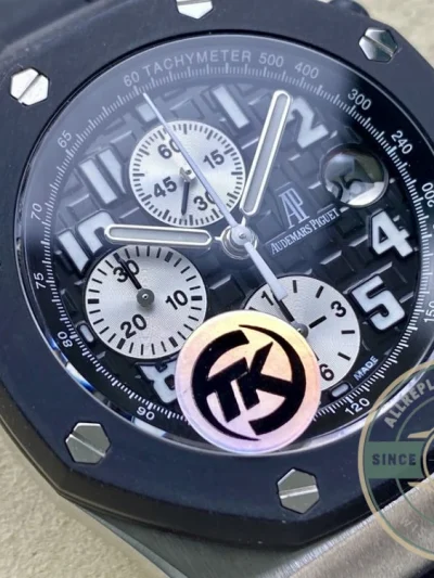 Superclone Audemars Piguet Royal Oak Offshore Black Ceramic Dial 44mm 26170ST.OO.D101CR.01 - Top-Tier Swiss Replica Watch