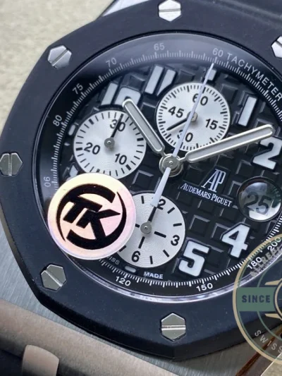 Superclone Audemars Piguet Royal Oak Offshore Black Ceramic Dial 44mm 26170ST.OO.D101CR.01 - Swiss Movement Replica Watch