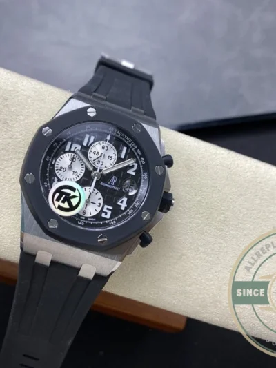 Superclone Audemars Piguet Royal Oak Offshore Black Ceramic Dial 44mm 26170ST.OO.D101CR.01 - Factory Super Clone Watch