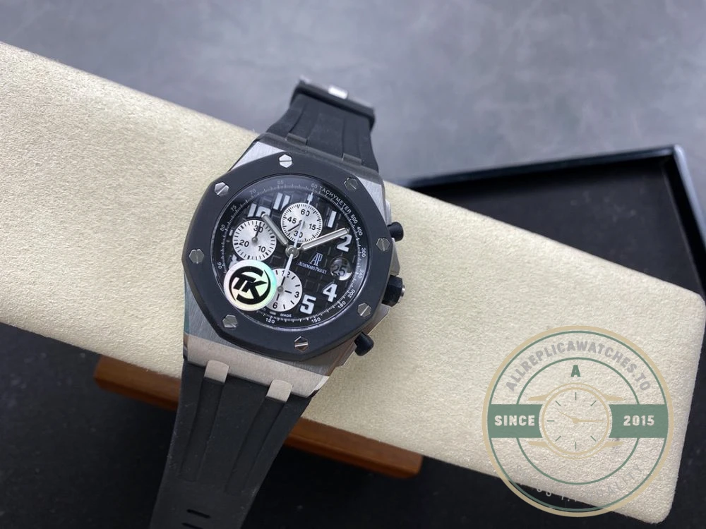 Superclone Audemars Piguet Royal Oak Offshore Black Ceramic Dial 44mm 26170ST.OO.D101CR.01 - Factory Super Clone Watch