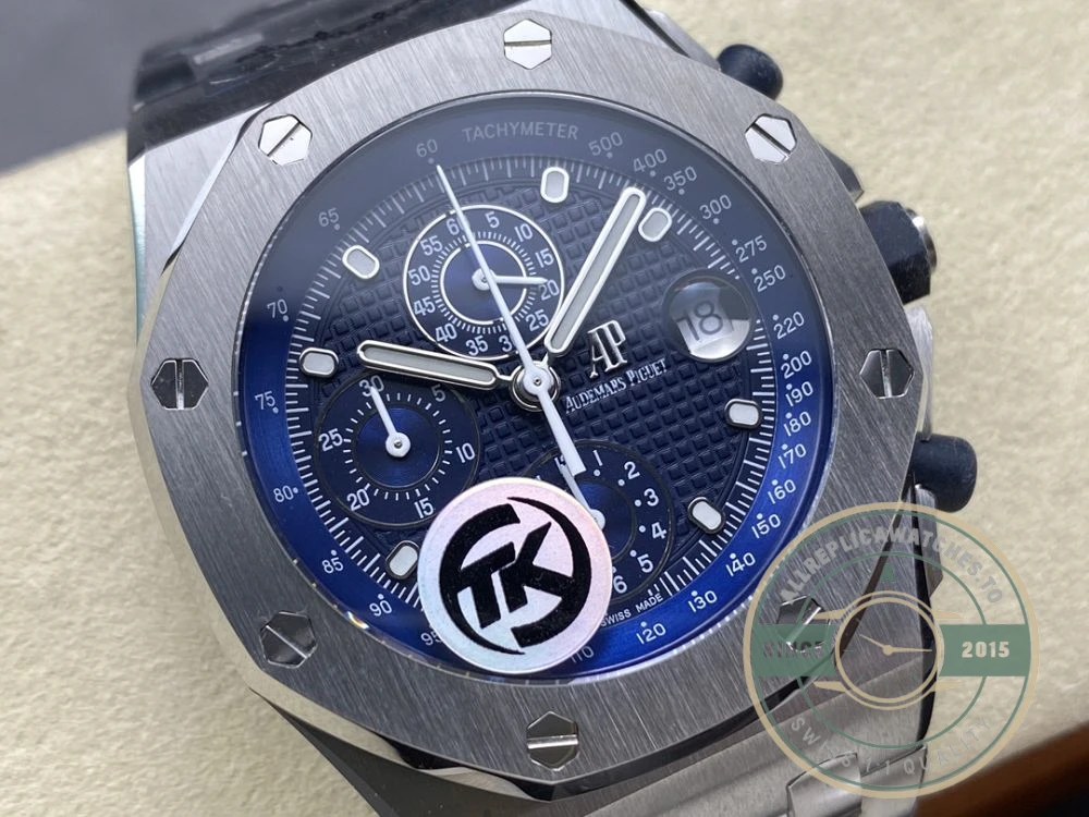 Super clone Audemars Piguet Royal Oak Offshore Deep Blue Dial 44mm 26238ST.OO.2000ST.01 - Factory Super Clone Watch