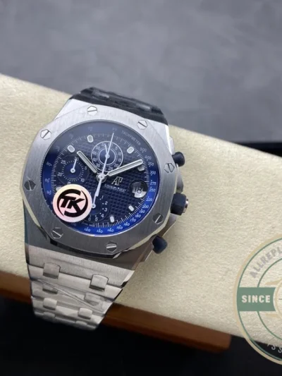 Super clone Audemars Piguet Royal Oak Offshore Deep Blue Dial 44mm 26238ST.OO.2000ST.01 - Luxury Replica Watch