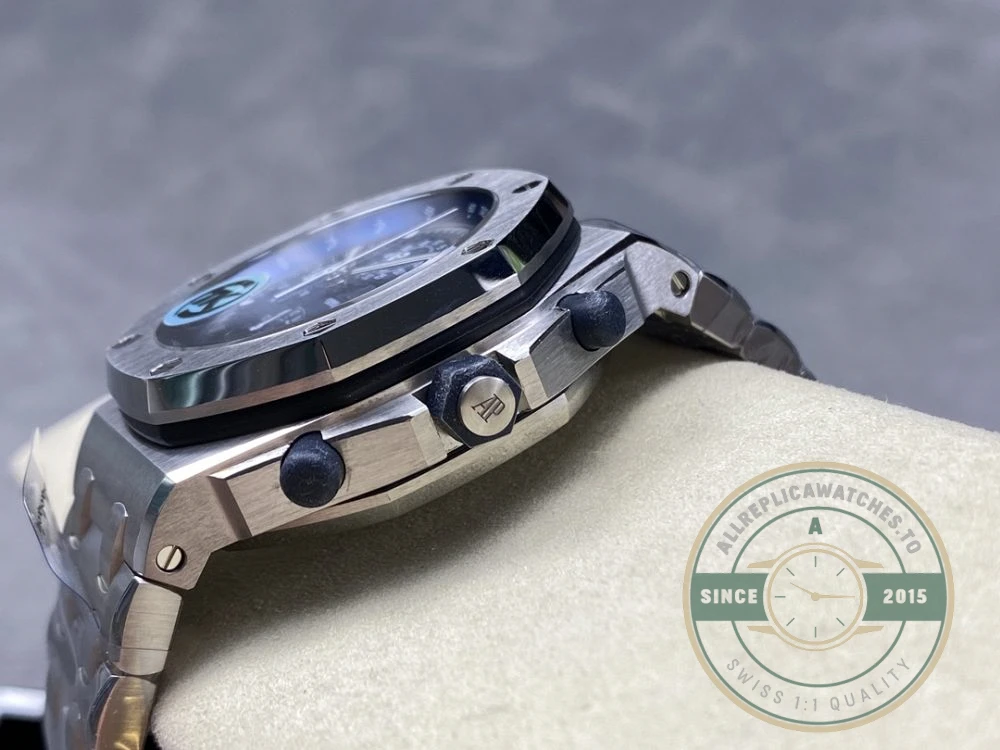 Super clone Audemars Piguet Royal Oak Offshore Deep Blue Dial 44mm 26238ST.OO.2000ST.01 - Luxury Replica Watch