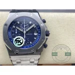 Super clone Audemars Piguet Royal Oak Offshore Deep Blue Dial 44mm 26238ST.OO.2000ST.01 - Top-Tier Swiss Replica Watch