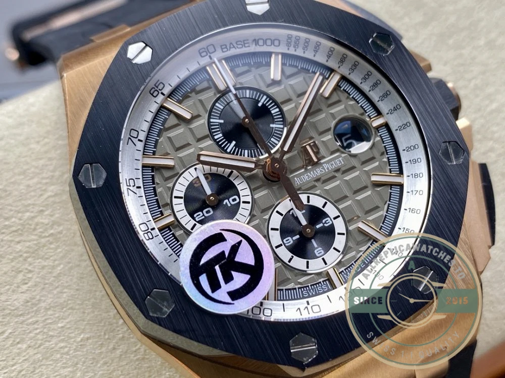 Superclone Audemars Piguet Royal Oak Offshore Gold 44mm 26401RO.OO.A002CA.01 - Swiss Movement Replica Watch