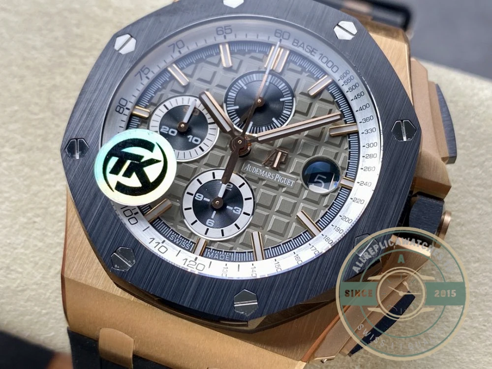 Superclone Audemars Piguet Royal Oak Offshore Gold 44mm 26401RO.OO.A002CA.01 - Luxury Replica Watch