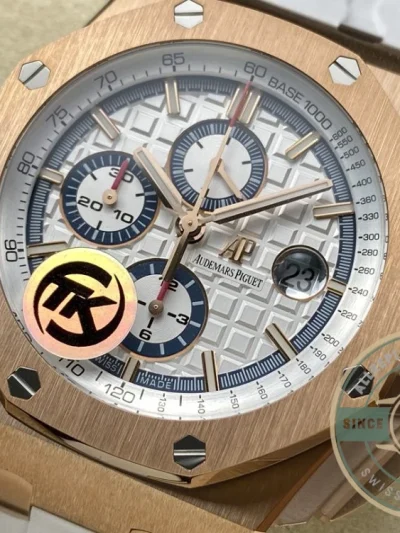 Superclone Audemars Piguet Royal Oak Offshore White Gold Dial 44mm 26408OR.OO.A010CA.01 - Affordable Super Clone Watch