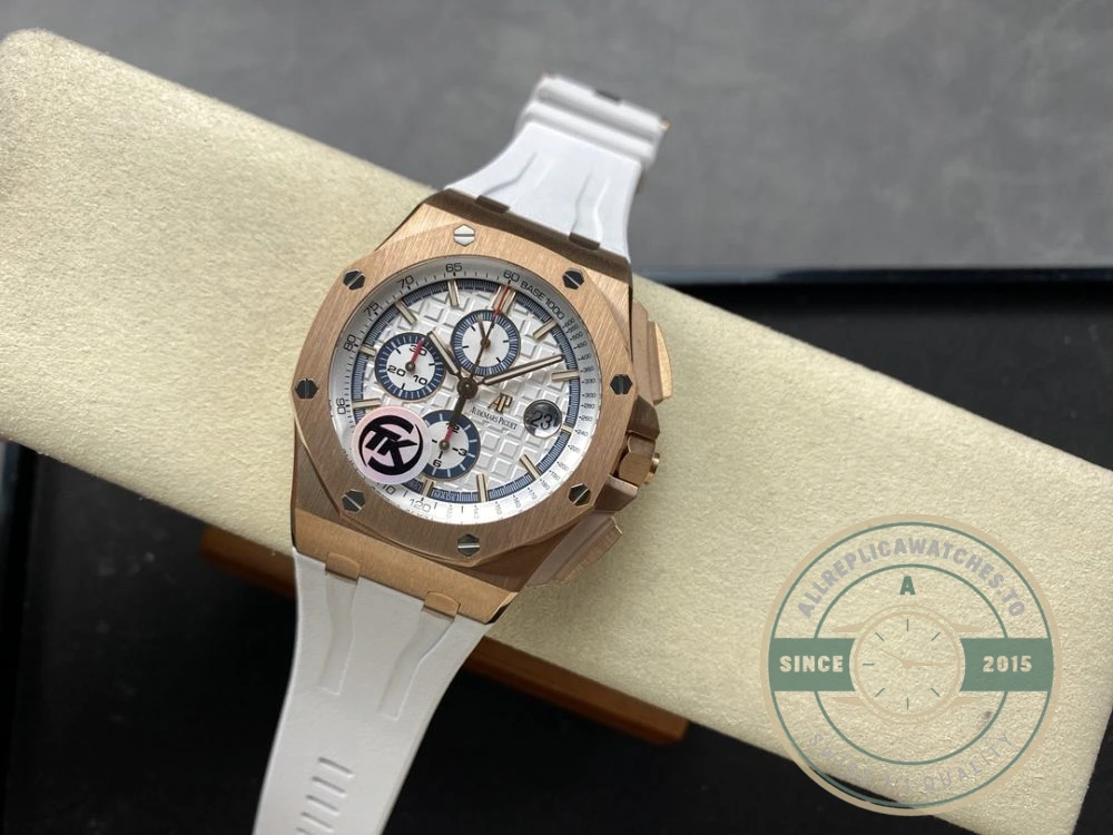 Superclone Audemars Piguet Royal Oak Offshore White Gold Dial 44mm 26408OR.OO.A010CA.01 - High-Grade Replica Watch
