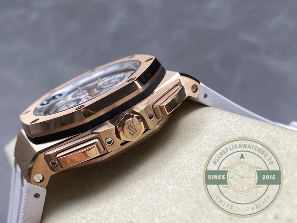 Superclone Audemars Piguet Royal Oak Offshore White Gold Dial 44mm 26408OR.OO.A010CA.01 - Luxury Replica Watch