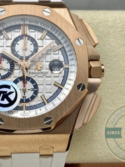 Superclone Audemars Piguet Royal Oak Offshore White Gold Dial 44mm 26408OR.OO.A010CA.01 - Best Quality Replica Watch