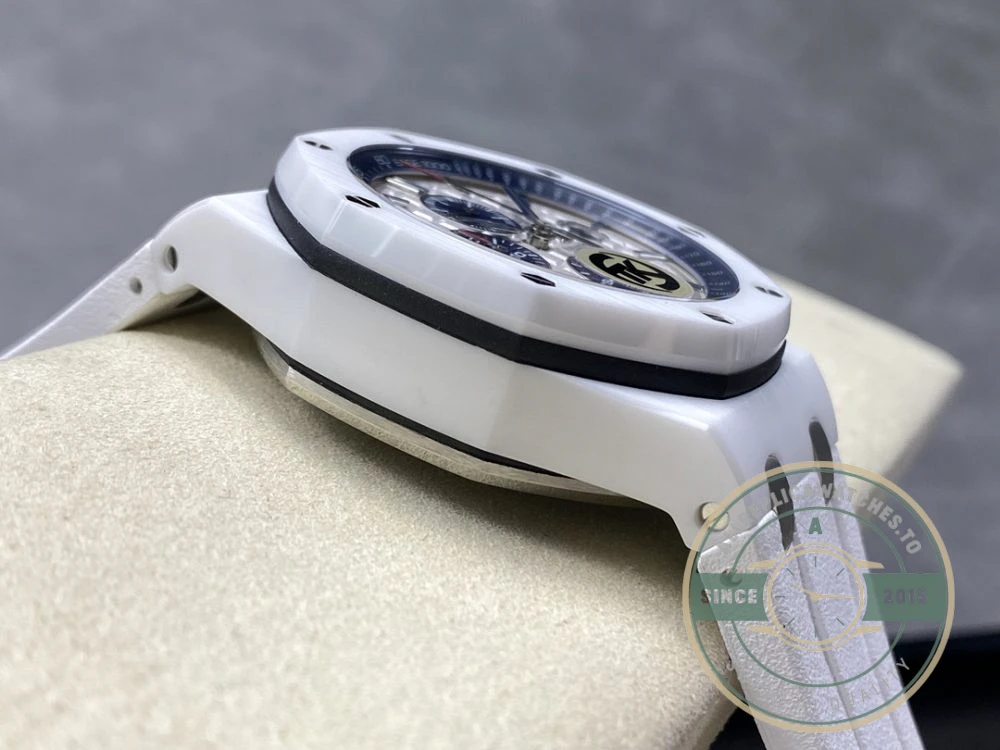 Super clone Audemars Piguet Royal Oak Offshore White Silver Dial 44mm 26402CB.OO.A010CA.01 - High-Grade Replica Watch
