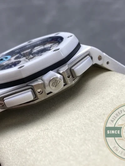 Super clone Audemars Piguet Royal Oak Offshore White Silver Dial 44mm 26402CB.OO.A010CA.01 - Premium Super Clone Watch