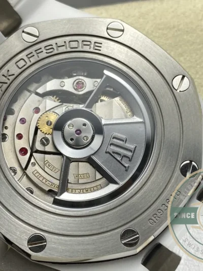 Super clone Audemars Piguet Royal Oak Offshore White Silver Dial 44mm 26402CB.OO.A010CA.01 - 1:1 Swiss Replica Watch