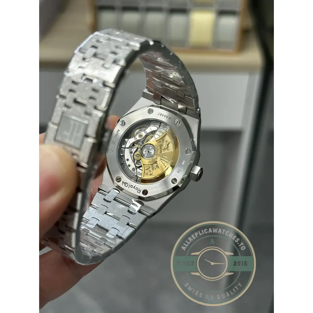 Superclone Audemars Piguet Royal Oak White Dial 15454BC.GG.1259BC.01 37mm - Affordable Super Clone Watch