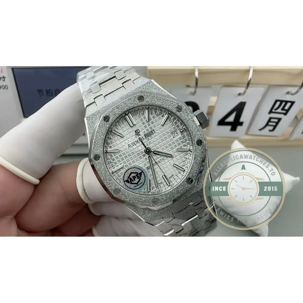 Superclone Audemars Piguet Royal Oak series 15454BC.GG.1259BC.01 37mm - Top-Tier Swiss Replica Watch