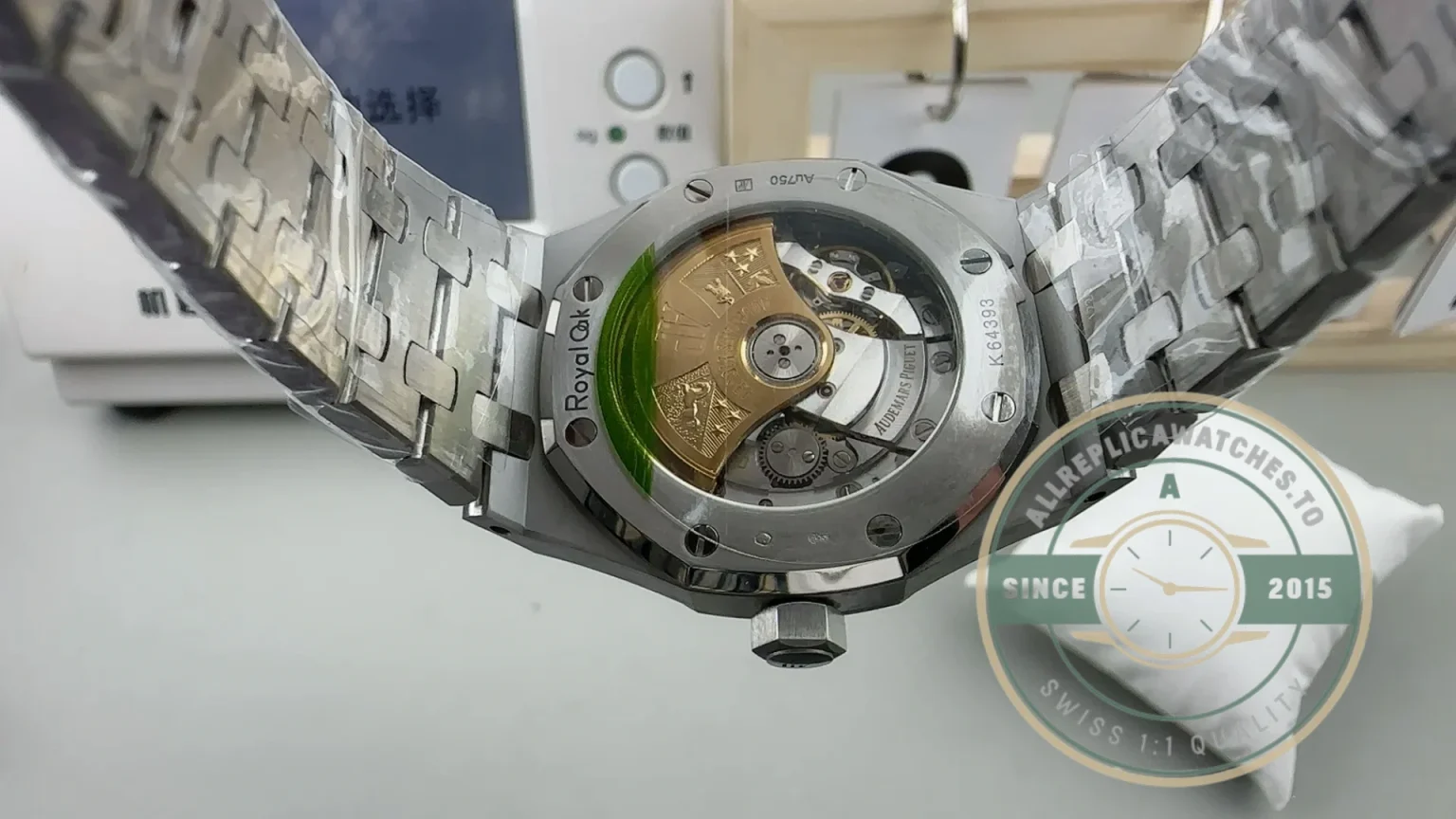 Superclone Audemars Piguet Royal Oak series 15454BC.GG.1259BC.01 37mm - Swiss-Made Clone Watch