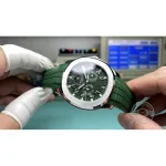 Super Clone Aquanaut 5261R-001 Patek Philippe Luce Annual Calendar 39.9 mm, White gold, Green Dial - Thumbnail Image 3