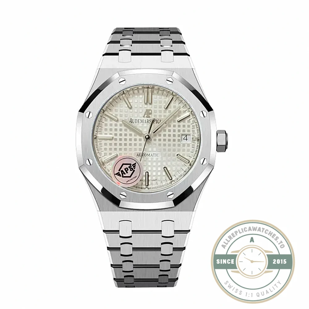 Superclone Audemars Piguet Royal Oak White Dial 15450ST 37mm - Swiss-Made Clone Watch