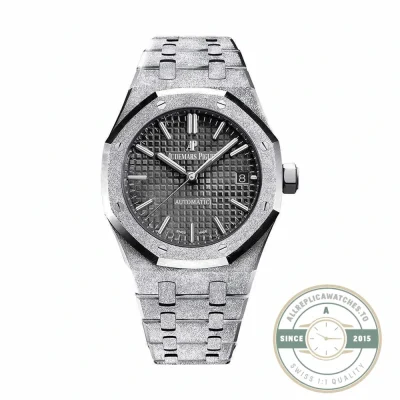 Audemars Piguet Royal Oak 37mm 15454BC super clone, black dial – front view