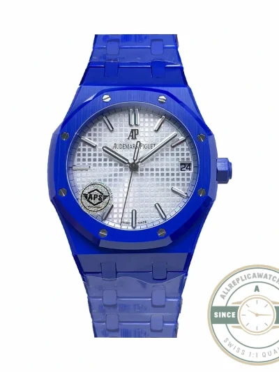 Superclone Audemars Piguet Royal Oak White Dial 15500 Ceramic - Affordable Super Clone Watch