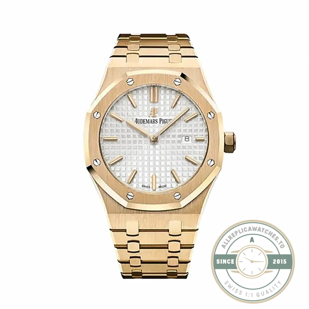 Replica Audemars Piguet Royal Oak White Dial 15500OR - Luxury Replica Watch