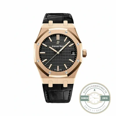 Audemars Piguet Royal Oak 15500OR replica, rose gold-tone – front view