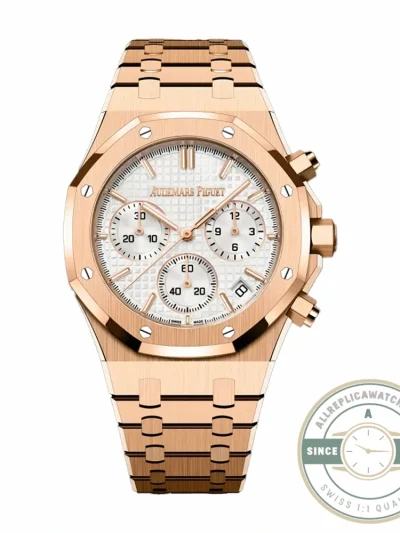 Replica Audemars Piguet Royal Oak White Dial 26240OR.OO.1320OR.07 - High-Grade Replica Watch