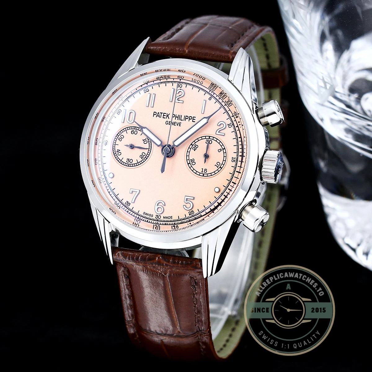 Super Clone Complications 5172G-010 Patek Philippe CHRONOGRAPH. 41 mm, White gold