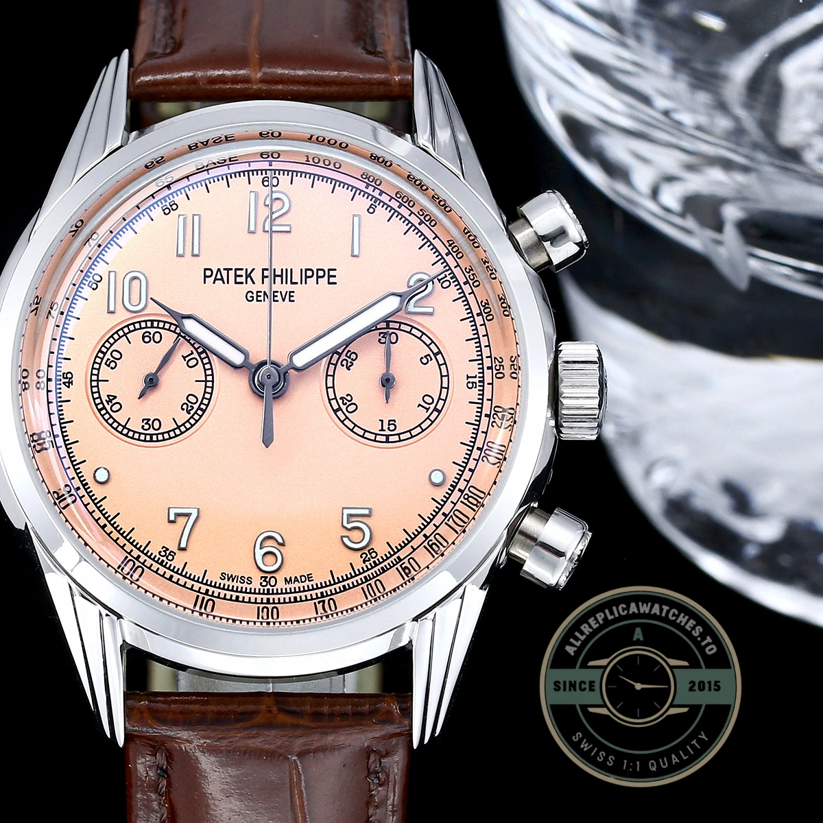 Super Clone Complications 5172G-010 Patek Philippe CHRONOGRAPH. 41 mm, White gold