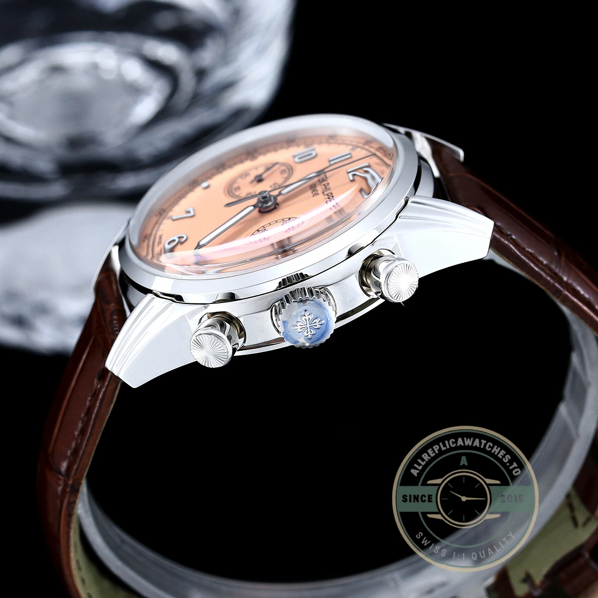 Super Clone Complications 5172G-010 Patek Philippe CHRONOGRAPH. 41 mm, White gold