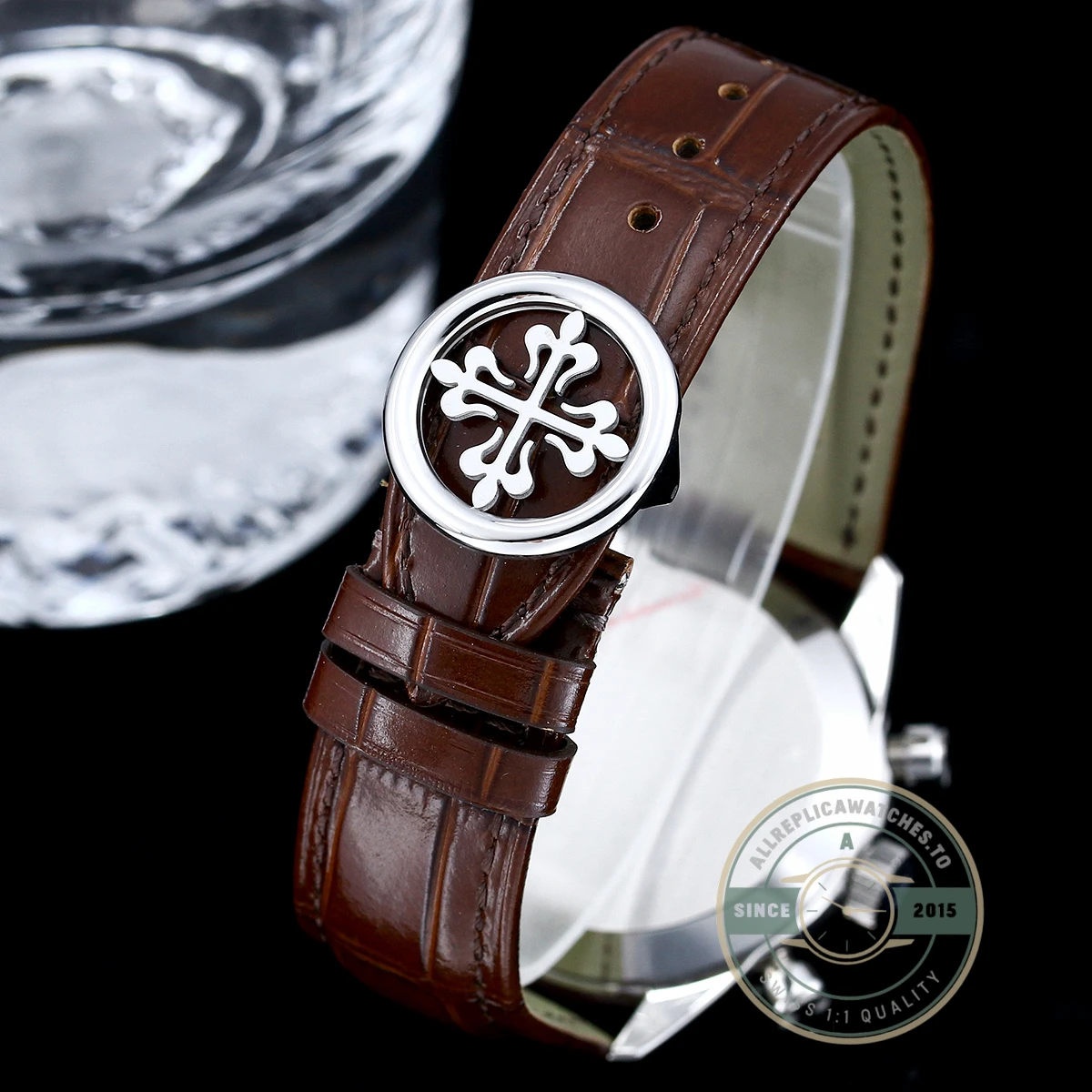 Super Clone Complications 5172G-010 Patek Philippe CHRONOGRAPH. 41 mm, White gold