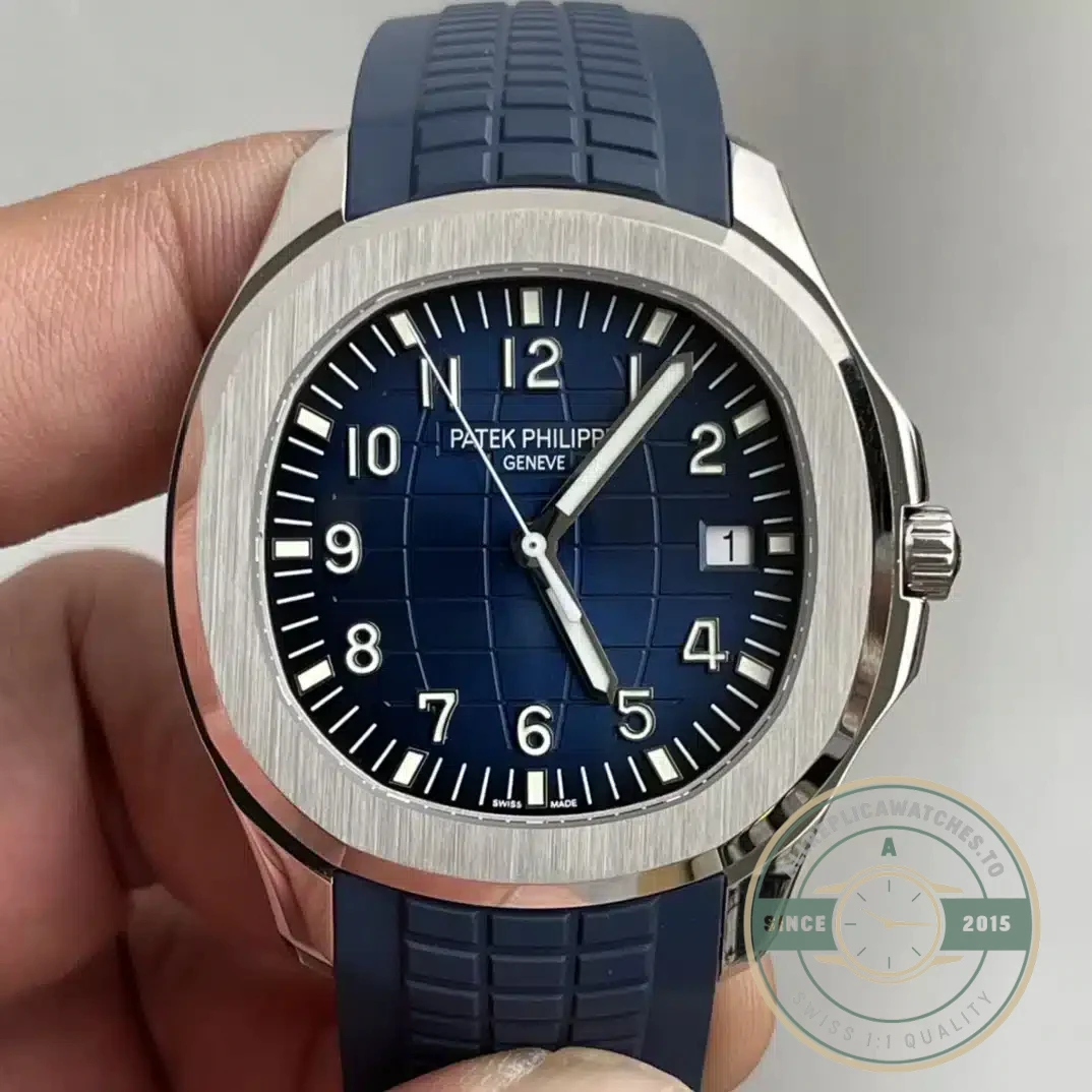 Replica Aquanaut 5168G-001 Patek Philippe 42.2 mm, White gold - Top-Tier Swiss Replica Watch