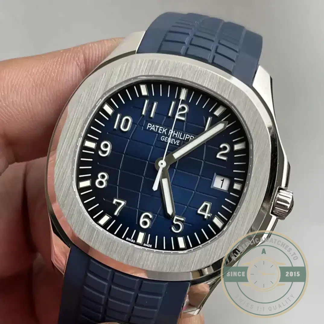 Replica Aquanaut 5168G-001 Patek Philippe 42.2 mm, White gold - Luxury Replica Watch