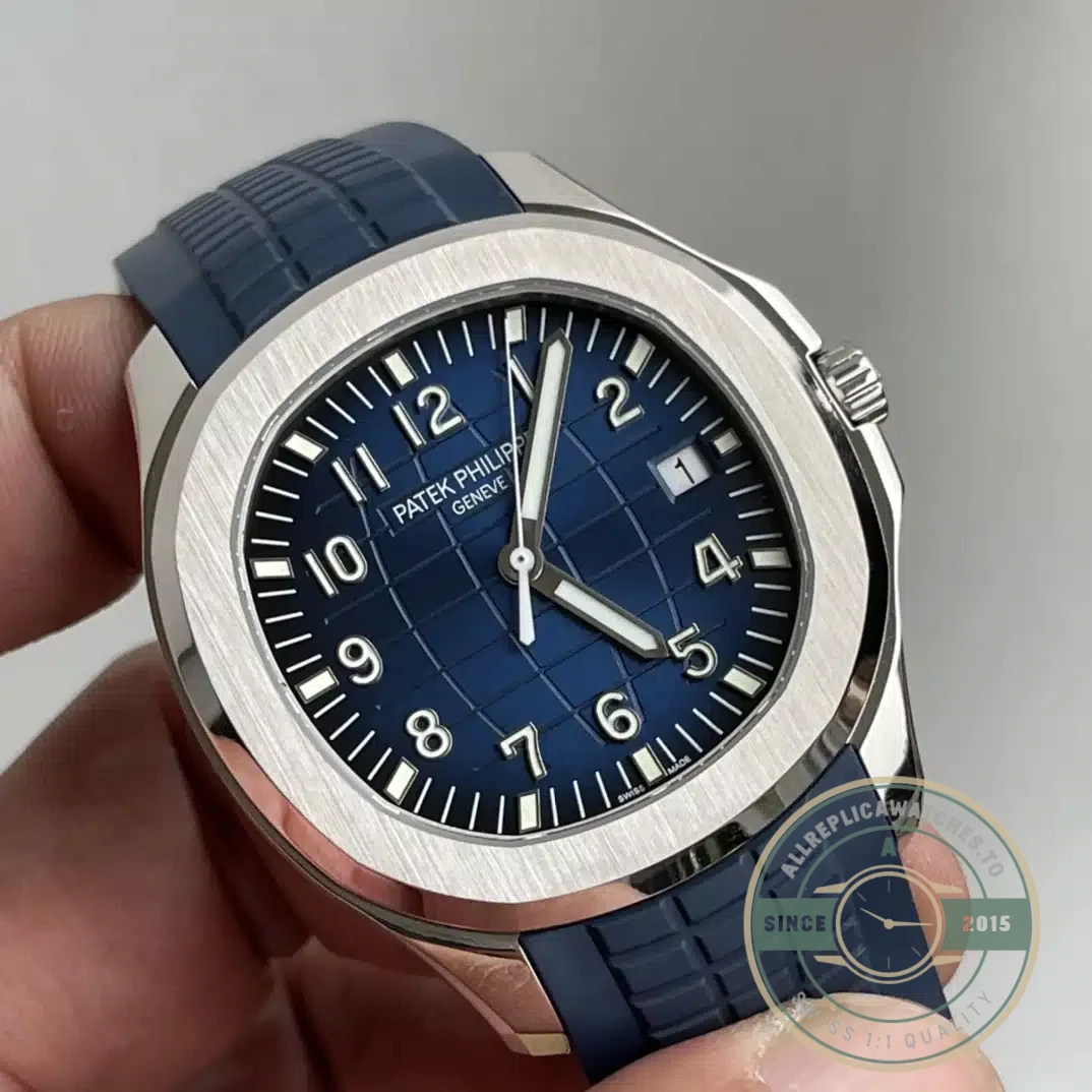 Replica Aquanaut 5168G-001 Patek Philippe 42.2 mm, White gold - Luxury Replica Watch