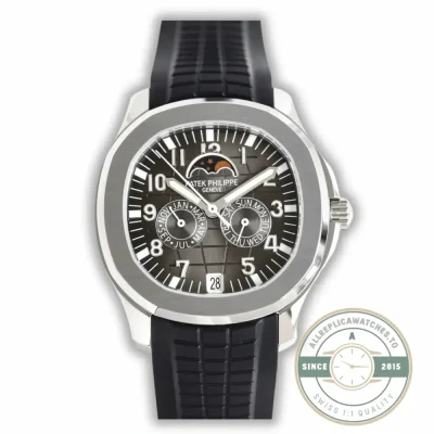 Replica Aquanaut 5261R-001 Patek Philippe Luce Annual Calendar 39.9 mm, White gold, Grey Dial - Factory Super Clone Watch