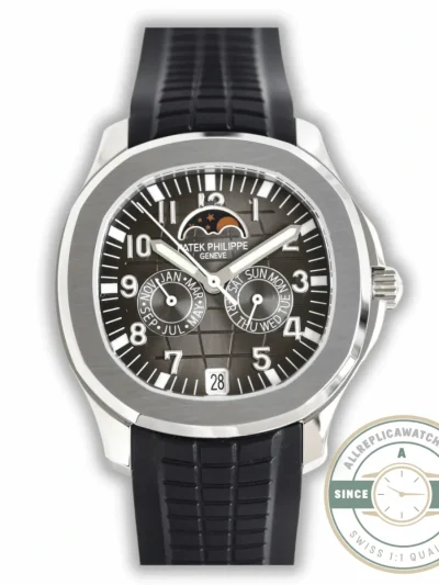 Replica Aquanaut 5261R-001 Patek Philippe Luce Annual Calendar 39.9 mm, White gold, Grey Dial - Factory Super Clone Watch